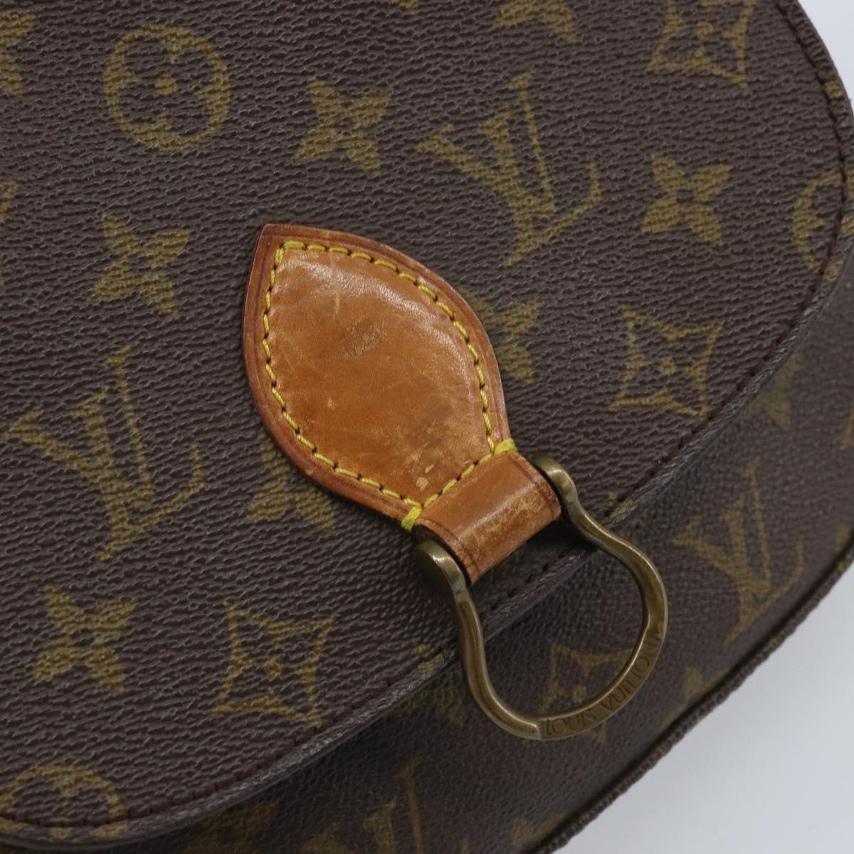 LOUIS VUITTON Monogram Saint Cloud MM Shoulder Bag M51243 LV Auth ARZ401