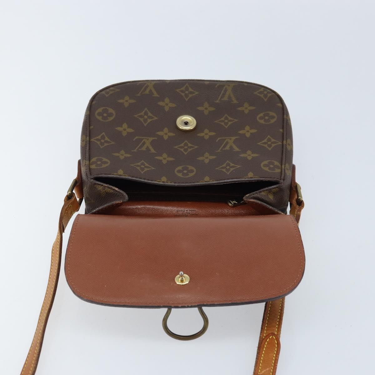 LOUIS VUITTON Monogram Saint Cloud MM Shoulder Bag M51243 LV Auth ARZ401