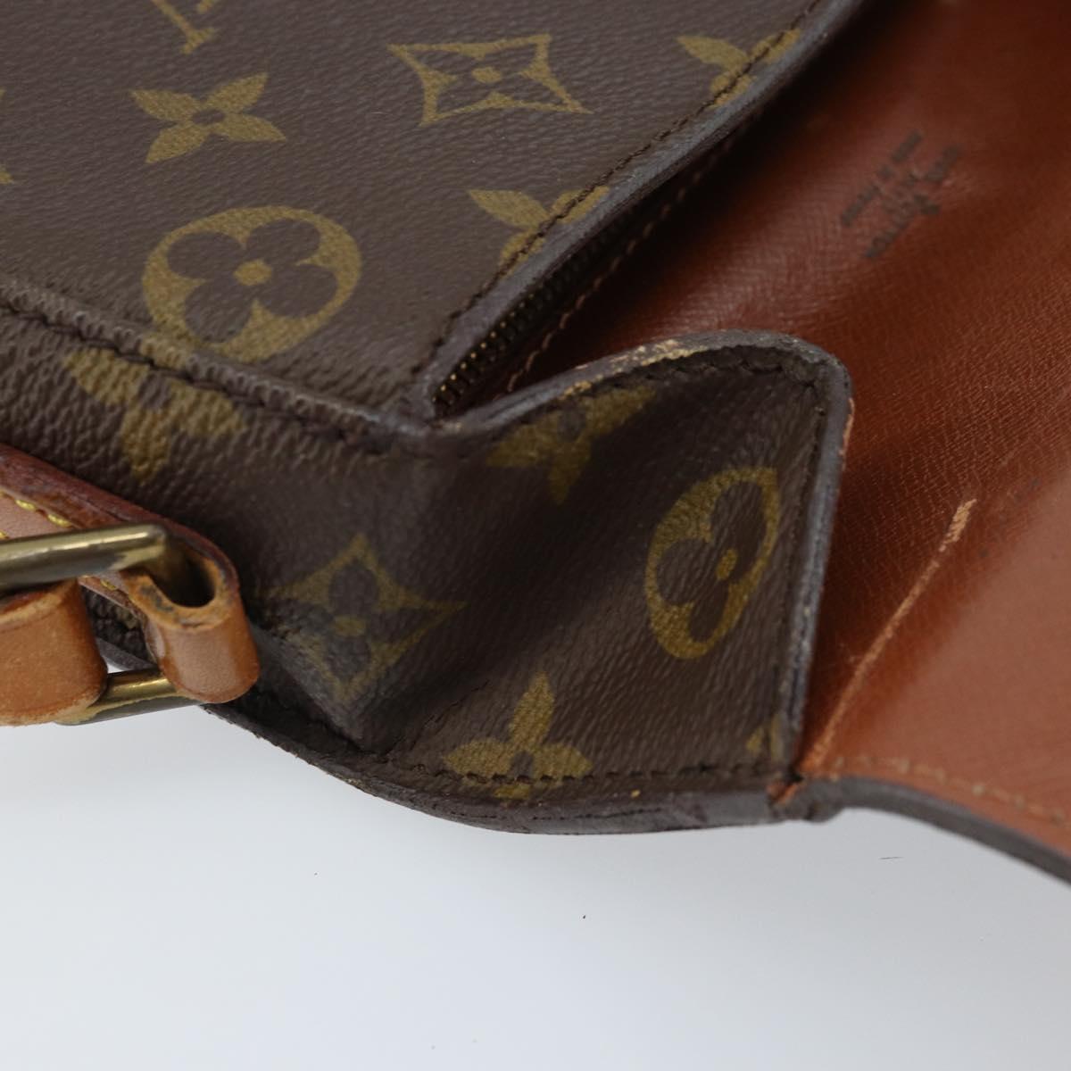 LOUIS VUITTON Monogram Saint Cloud MM Shoulder Bag M51243 LV Auth ARZ401