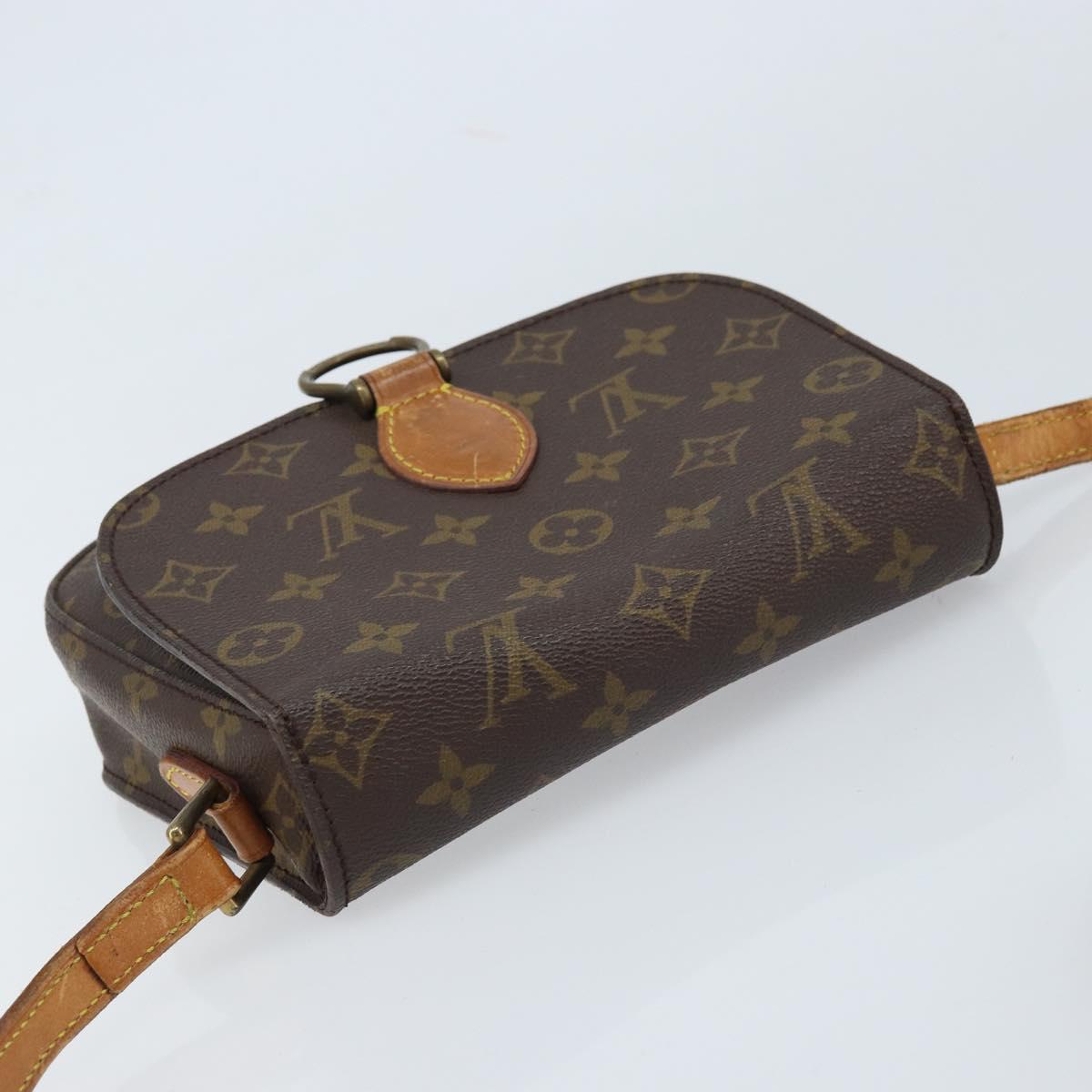 LOUIS VUITTON Monogram Saint Cloud MM Shoulder Bag M51243 LV Auth ARZ401