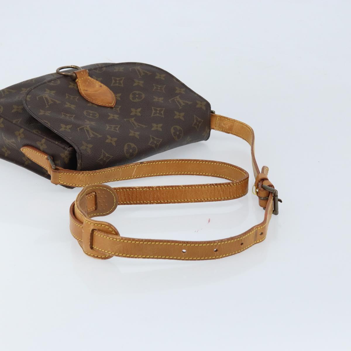 LOUIS VUITTON Monogram Saint Cloud GM Shoulder Bag M51242 LV Auth ARZ403