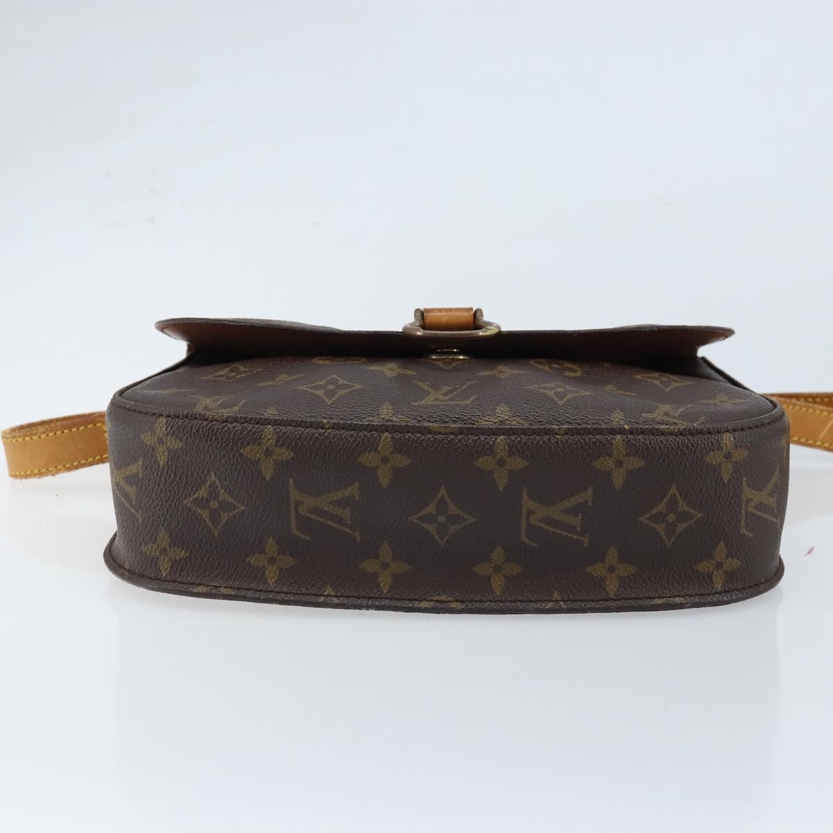 LOUIS VUITTON Monogram Saint Cloud GM Shoulder Bag M51242 LV Auth ARZ403