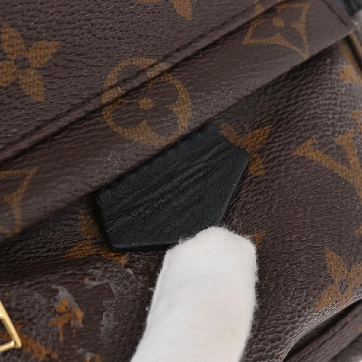 LOUIS VUITTON Monogram Palm Springs MINI Backpack M44873 LV Auth ARZ405