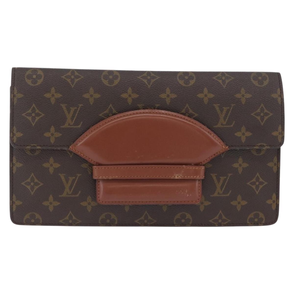 LOUIS VUITTON Monogram Chaillot Clutch Bag M51786 LV Auth ARZ406