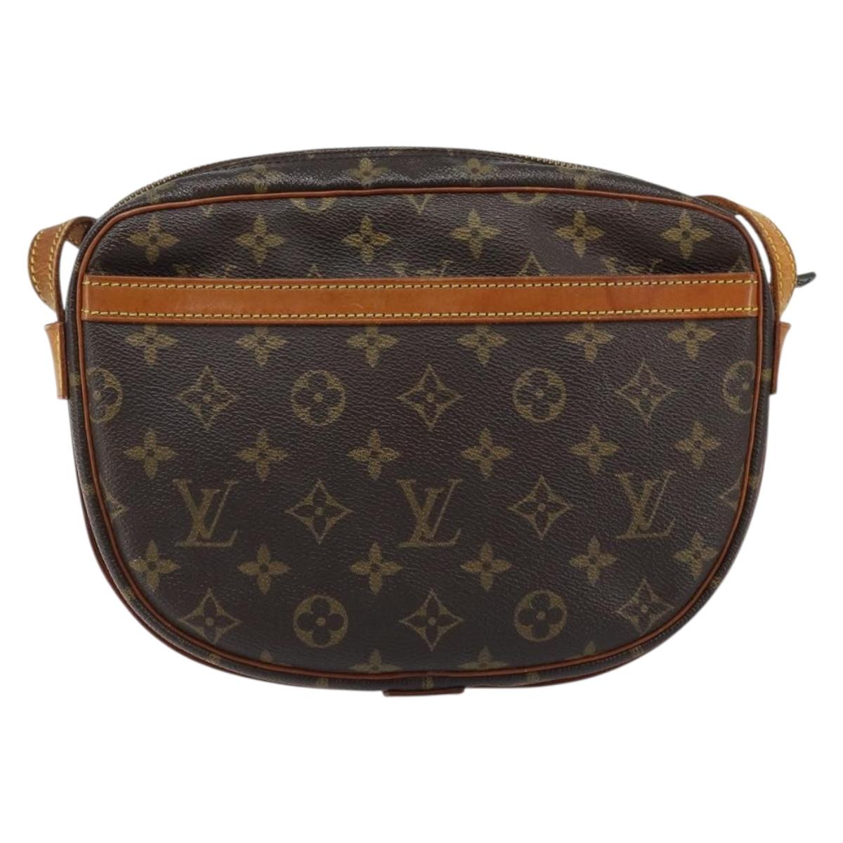 LOUIS VUITTON Monogram Jeune Fille MM Shoulder Bag M51226 LV Auth ARZ407