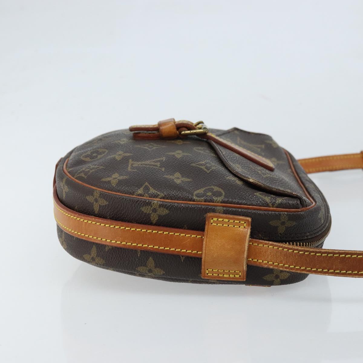 LOUIS VUITTON Monogram Jeune Fille MM Shoulder Bag M51226 LV Auth ARZ407