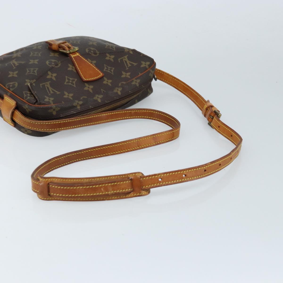 LOUIS VUITTON Monogram Jeune Fille MM Shoulder Bag M51226 LV Auth ARZ407