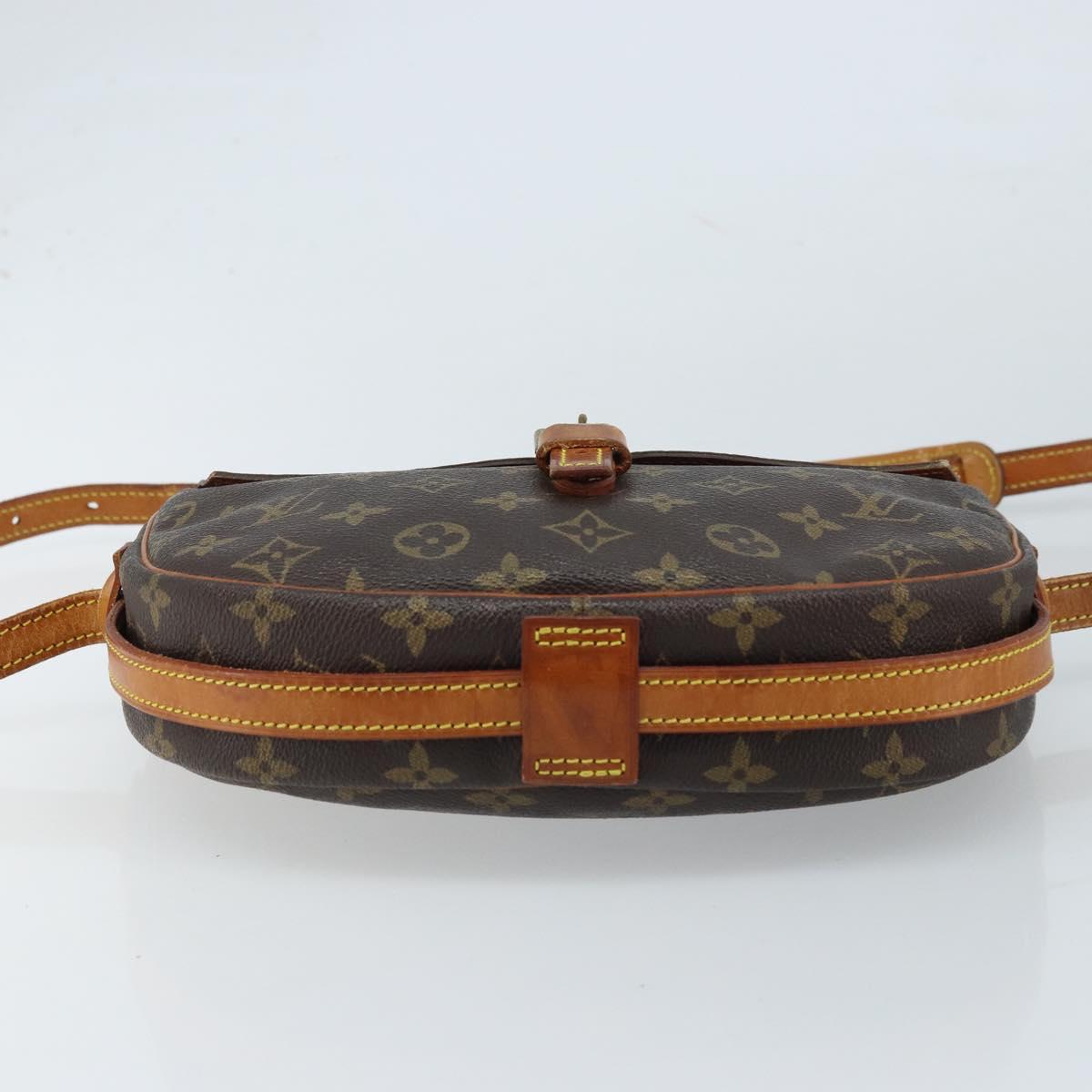 LOUIS VUITTON Monogram Jeune Fille MM Shoulder Bag M51226 LV Auth ARZ407