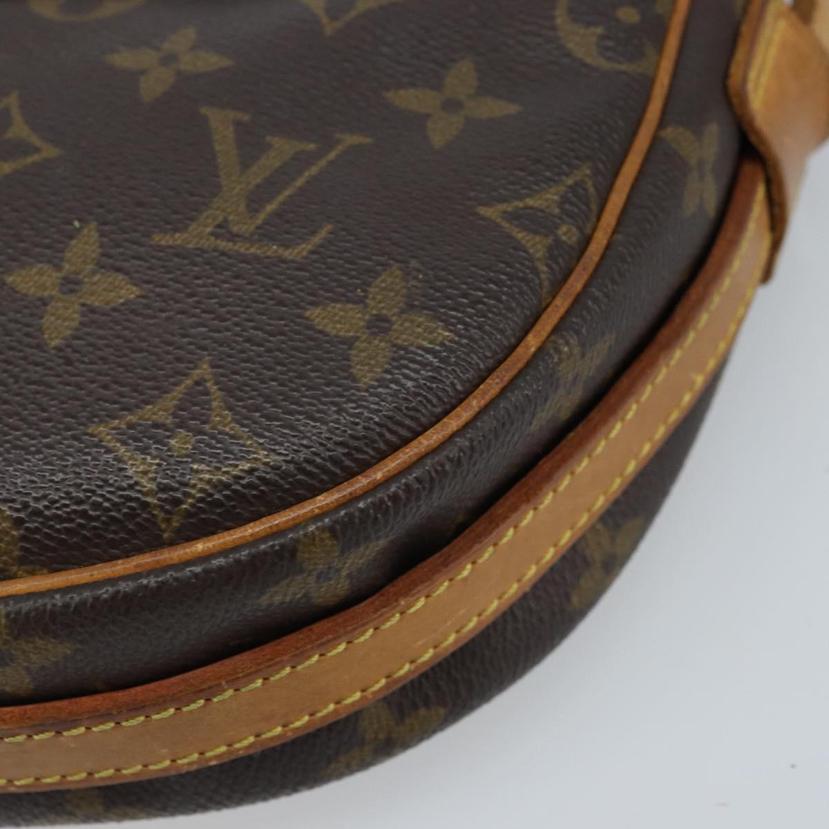 LOUIS VUITTON Monogram Jeune Fille MM Shoulder Bag M51226 LV Auth ARZ408