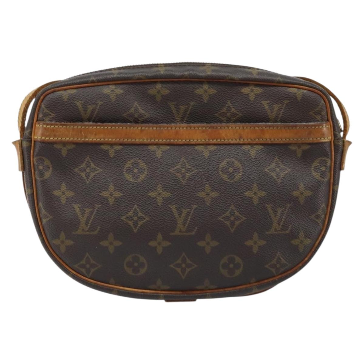 LOUIS VUITTON Monogram Jeune Fille MM Shoulder Bag M51226 LV Auth ARZ408