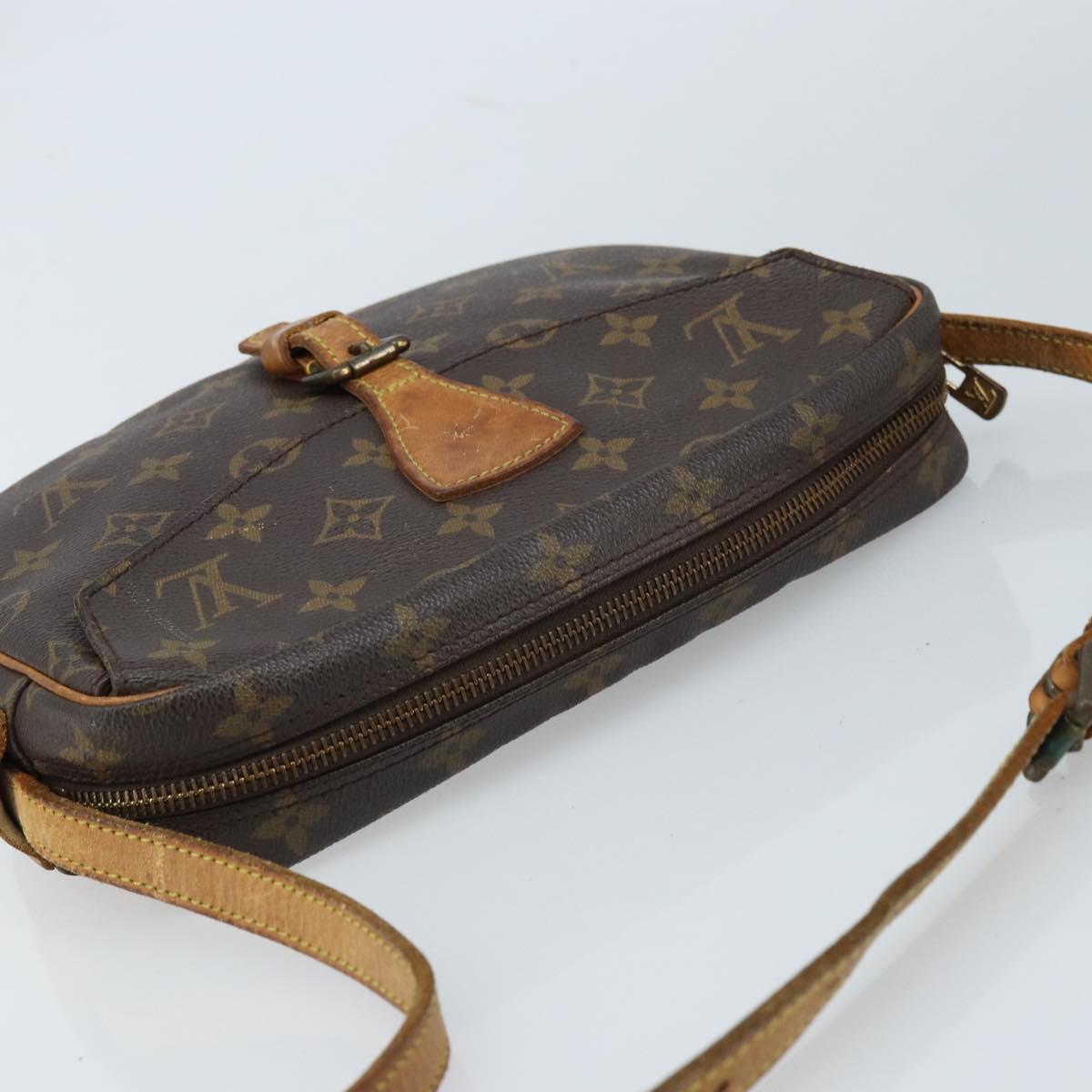 LOUIS VUITTON Monogram Jeune Fille MM Shoulder Bag M51226 LV Auth ARZ408
