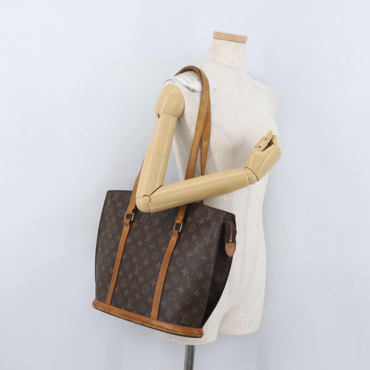LOUIS VUITTON Monogram Babylone Tote Bag M51102 LV Auth ARZ412