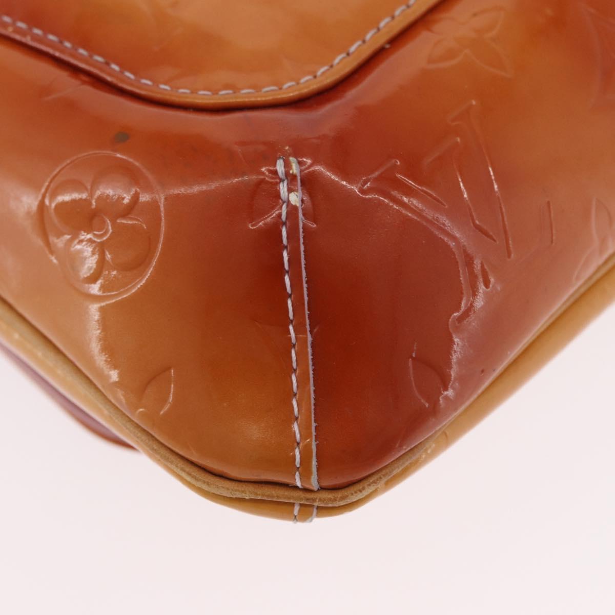 LOUIS VUITTON Vernis Thompson Street Bag Marshmallow Pink M91070 Auth ARZ440