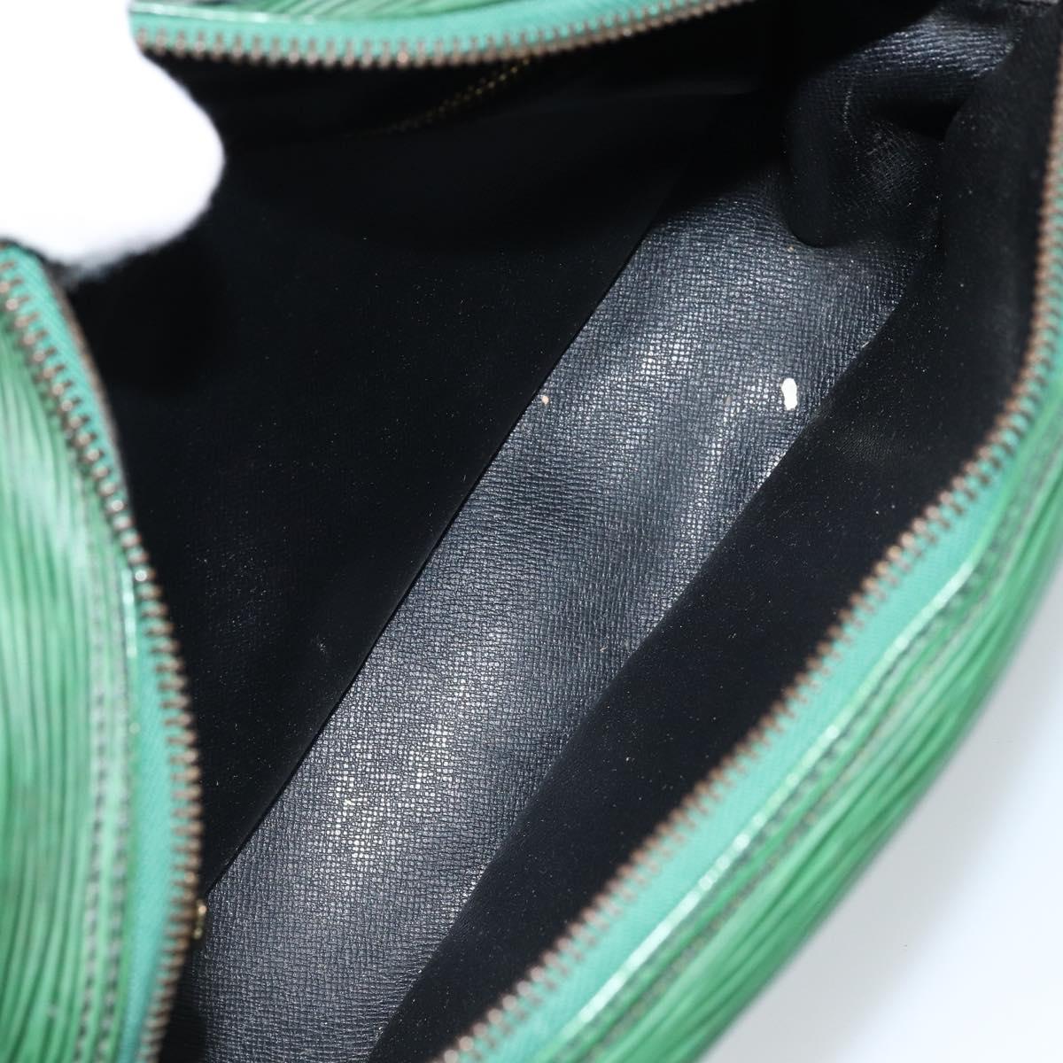 LOUIS VUITTON Epi Jeune Fille MM Shoulder Bag Green M52154 LV Auth ARZ443