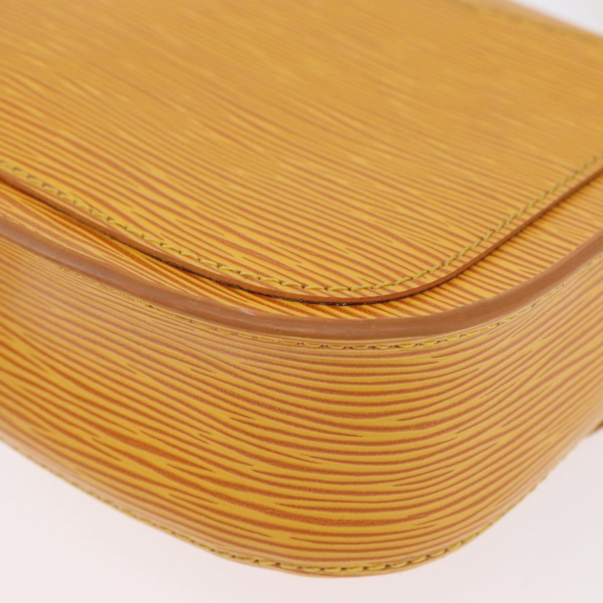 LOUIS VUITTON Epi Saint Cloud PM Shoulder Bag Yellow M52219 LV Auth ARZ450