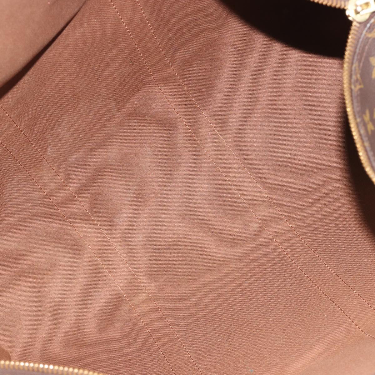 LOUIS VUITTON Monogram Keepall Bandouliere 50 Boston Bag M41416 LV Auth ARZ457