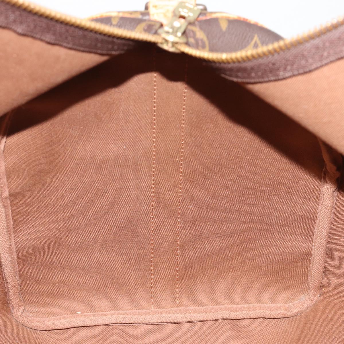 LOUIS VUITTON Monogram Keepall Bandouliere 50 Boston Bag M41416 LV Auth ARZ457