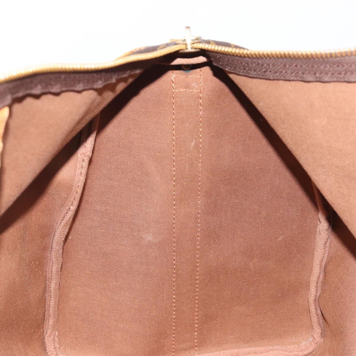 LOUIS VUITTON Monogram Keepall Bandouliere 50 Boston Bag M41416 LV Auth ARZ457
