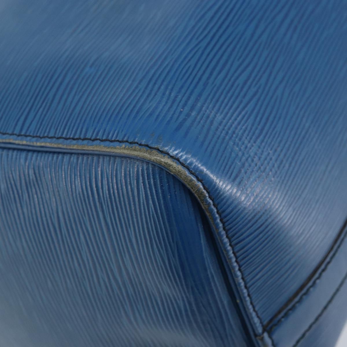 LOUIS VUITTON Epi Speedy 35 Hand Bag Toledo Blue M42995 LV Auth ARZ466