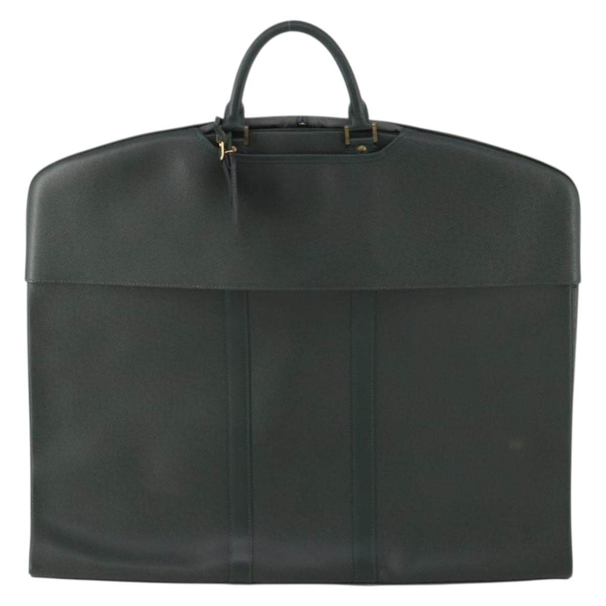 LOUIS VUITTON Taiga Bering Garment Cover Epicea M30134 LV Auth ARZ467