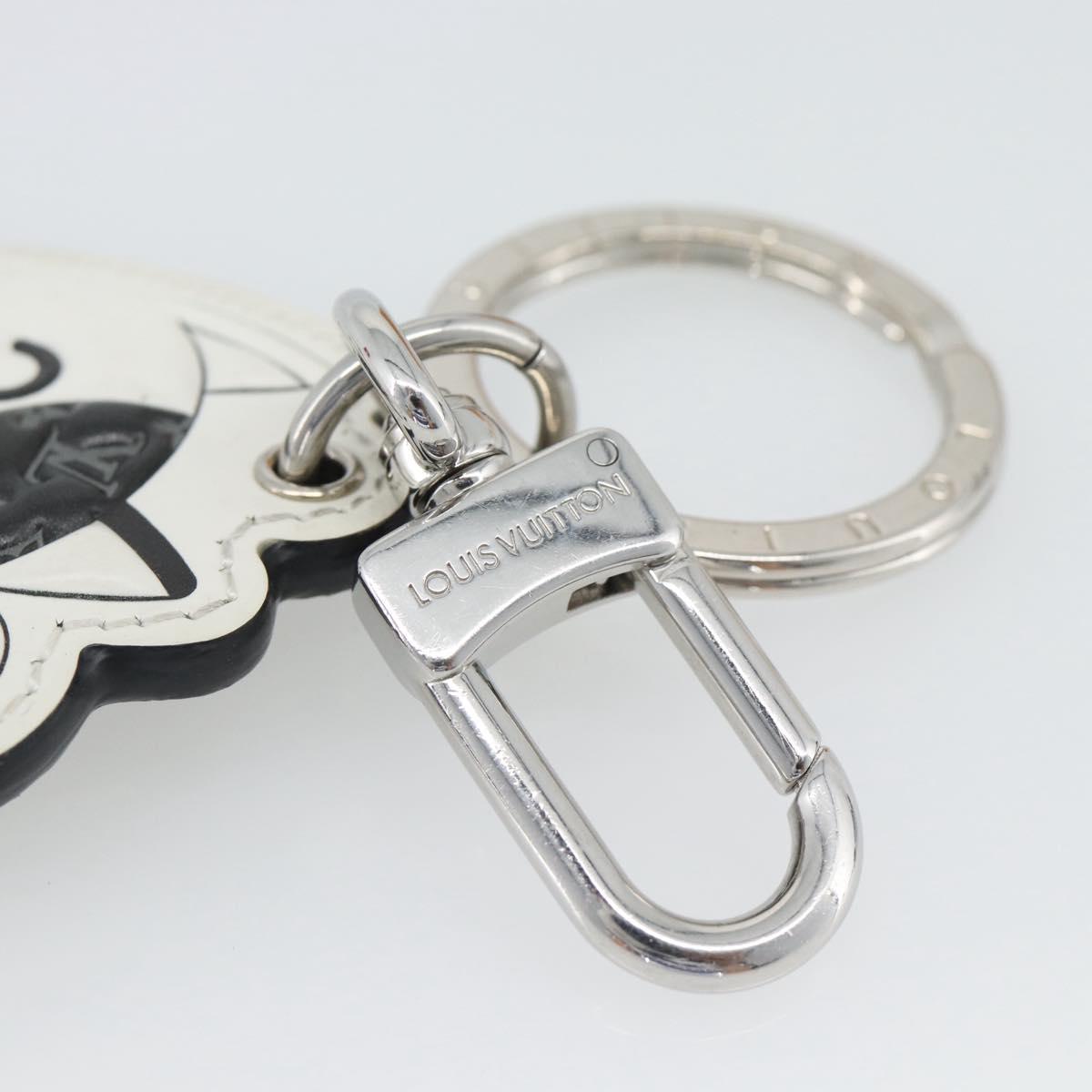 LOUIS VUITTON Monogram LV Cat Charm M01475 LV Auth ARZ470SAM