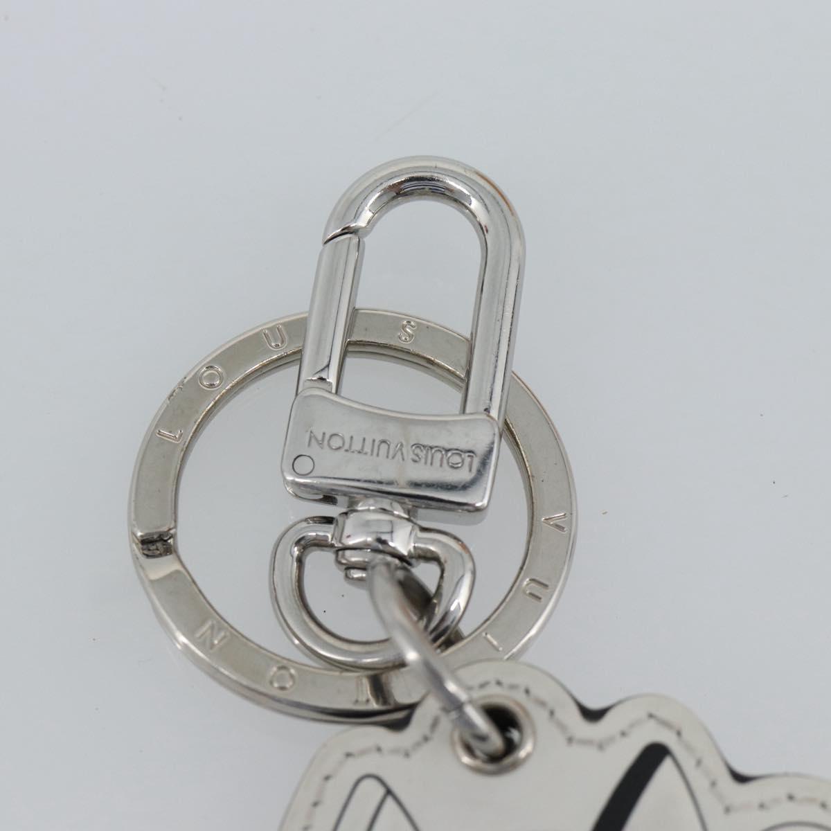 LOUIS VUITTON Monogram LV Cat Charm M01475 LV Auth ARZ470SAM