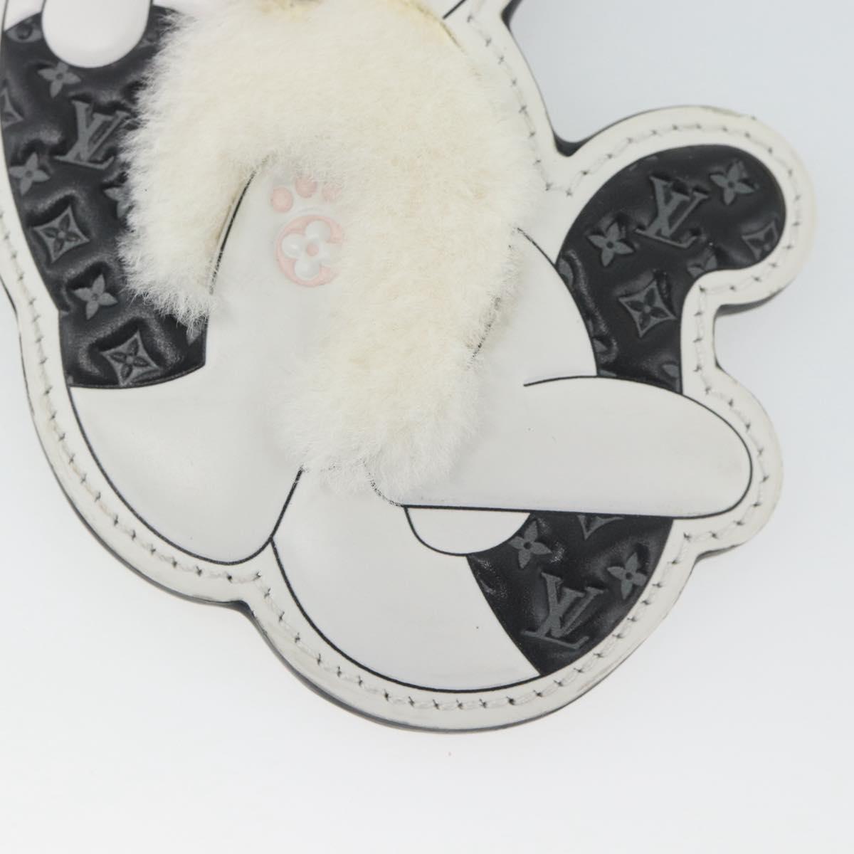 LOUIS VUITTON Monogram LV Cat Charm M01475 LV Auth ARZ470SAM