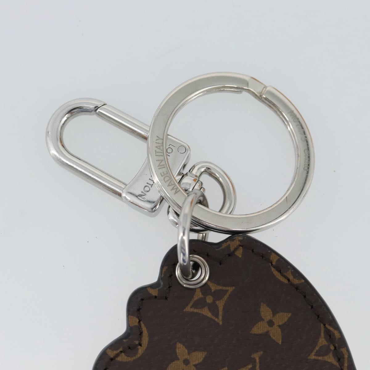 LOUIS VUITTON Monogram LV Cat Charm M01475 LV Auth ARZ470SAM