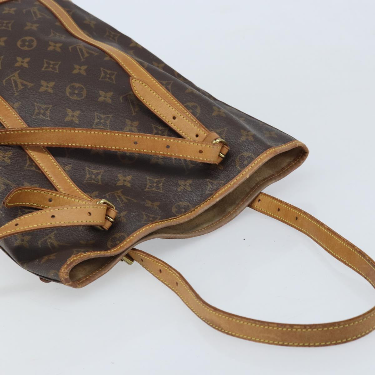 LOUIS VUITTON Monogram Bucket GM Shoulder Bag M42236 LV Auth ARZ501