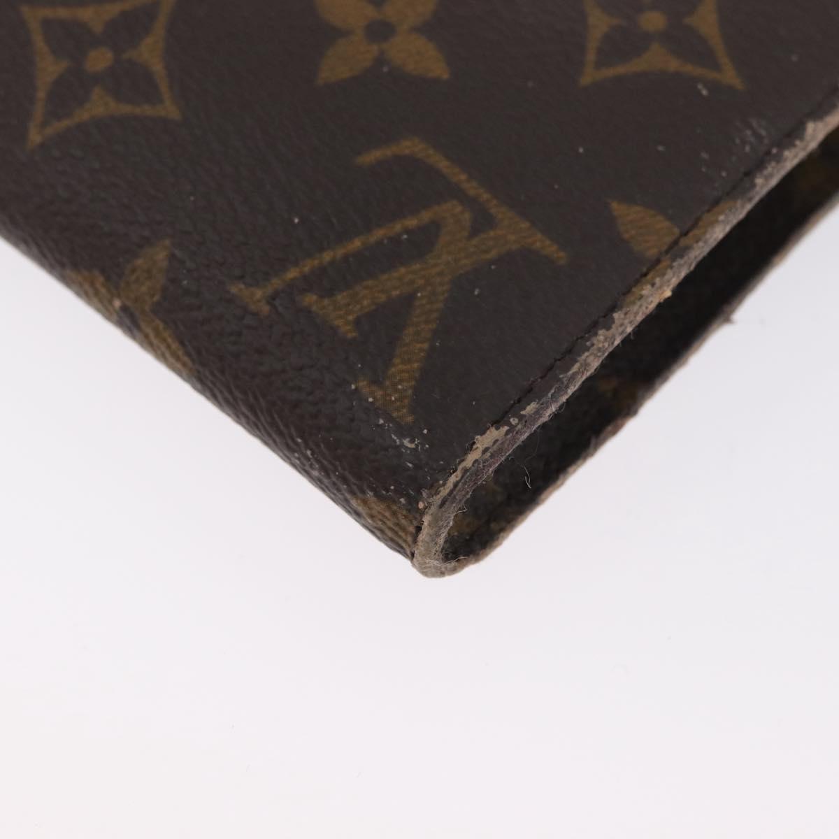 LOUIS VUITTON Monogram Bucket GM Accessory Pouch LV Auth ARZ502