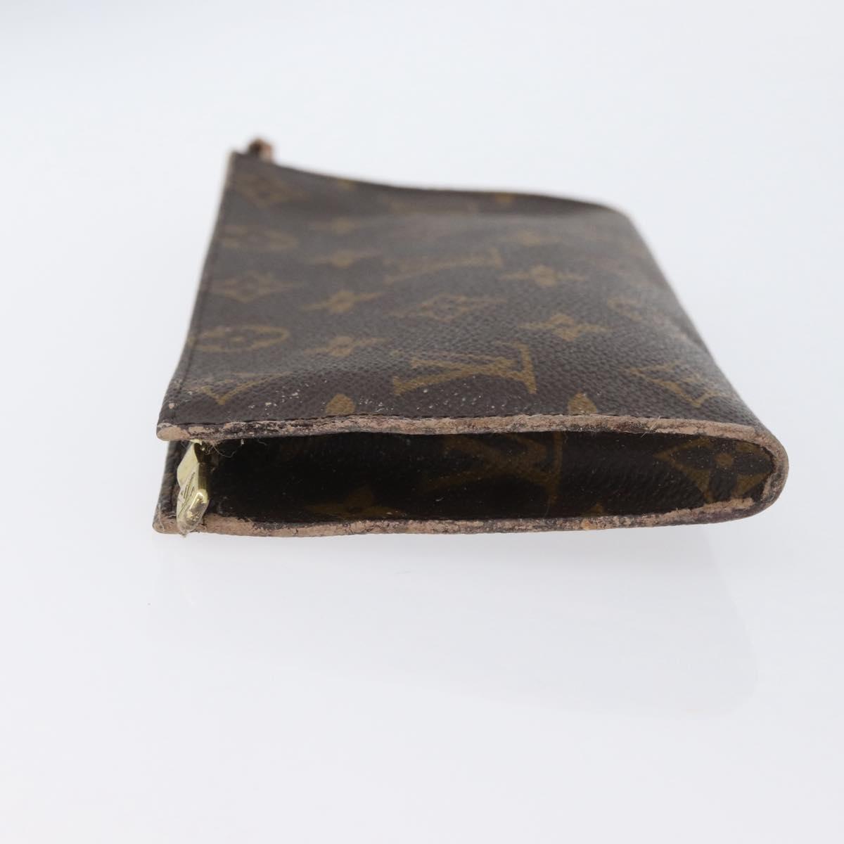 LOUIS VUITTON Monogram Bucket GM Accessory Pouch LV Auth ARZ502