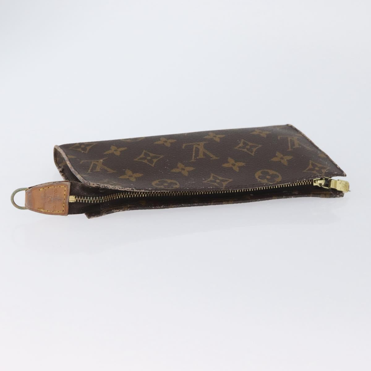 LOUIS VUITTON Monogram Bucket GM Accessory Pouch LV Auth ARZ502