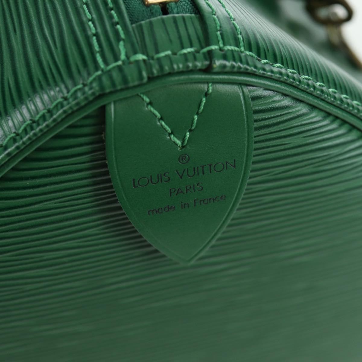 LOUIS VUITTON Epi Speedy 25 Hand Bag Borneo Green M43014 LV Auth ARZ513SAV