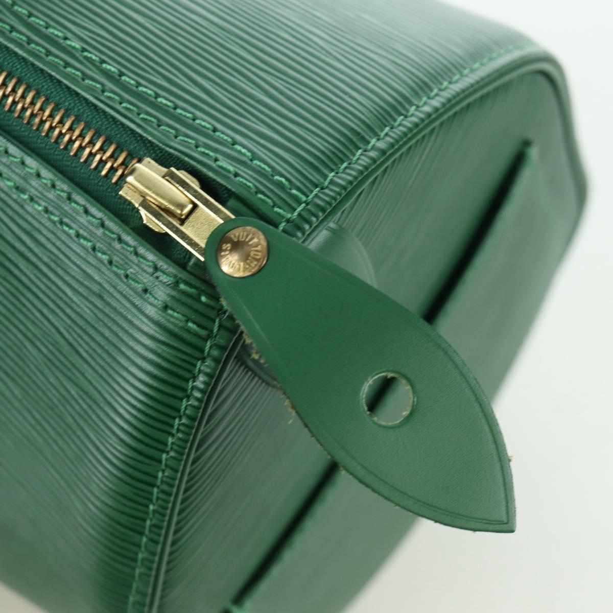 LOUIS VUITTON Epi Speedy 25 Hand Bag Borneo Green M43014 LV Auth ARZ513SAV