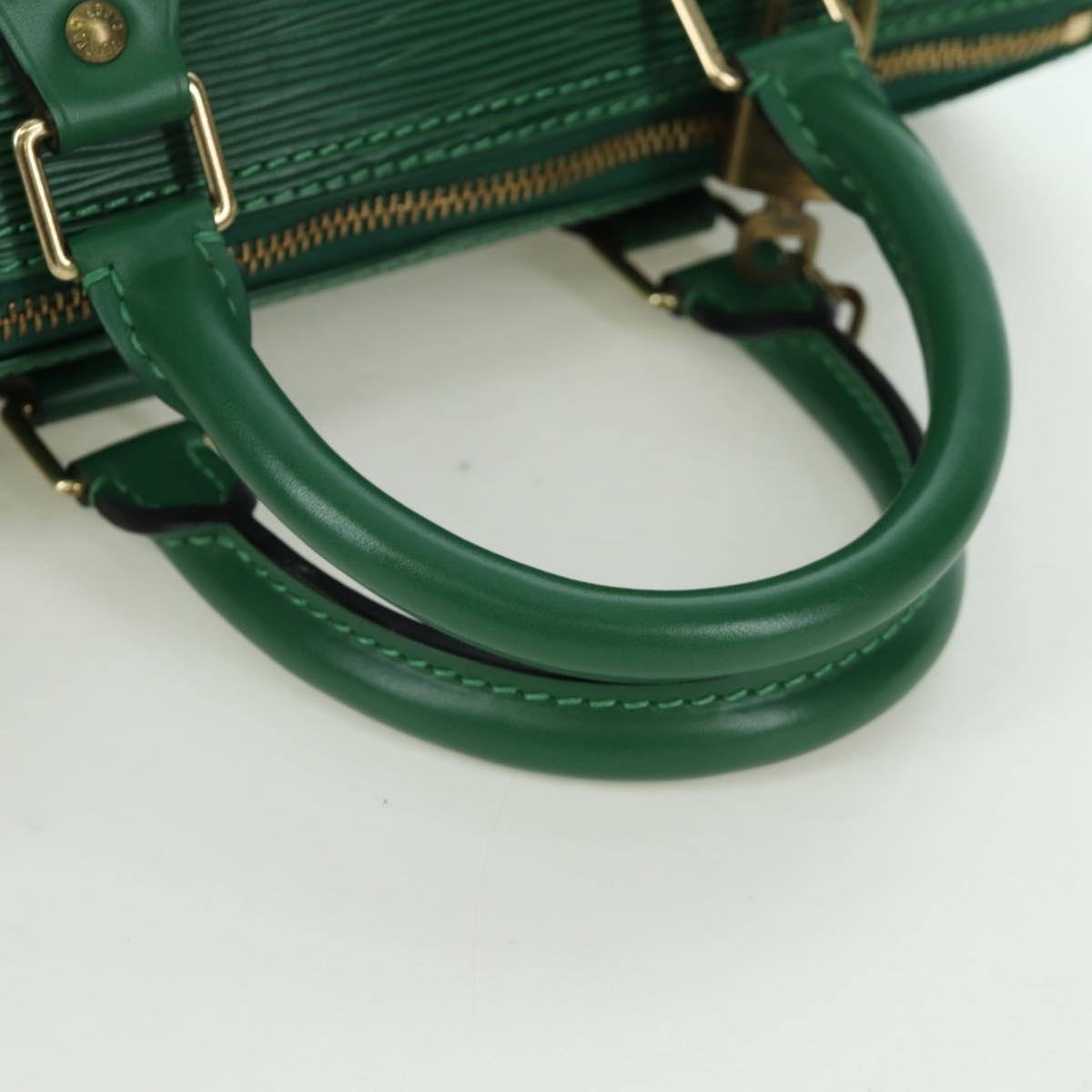 LOUIS VUITTON Epi Speedy 25 Hand Bag Borneo Green M43014 LV Auth ARZ513SAV