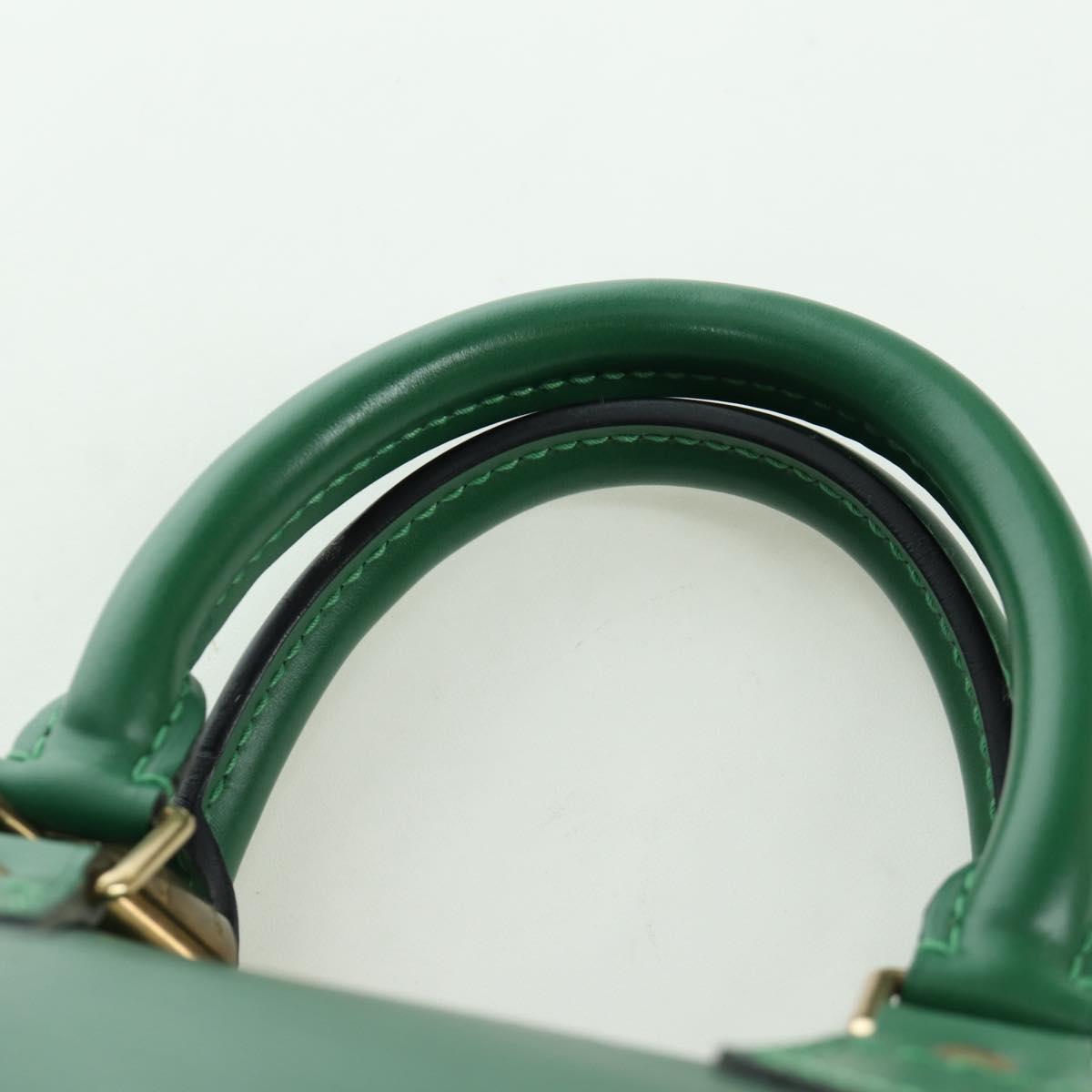 LOUIS VUITTON Epi Speedy 25 Hand Bag Borneo Green M43014 LV Auth ARZ513SAV
