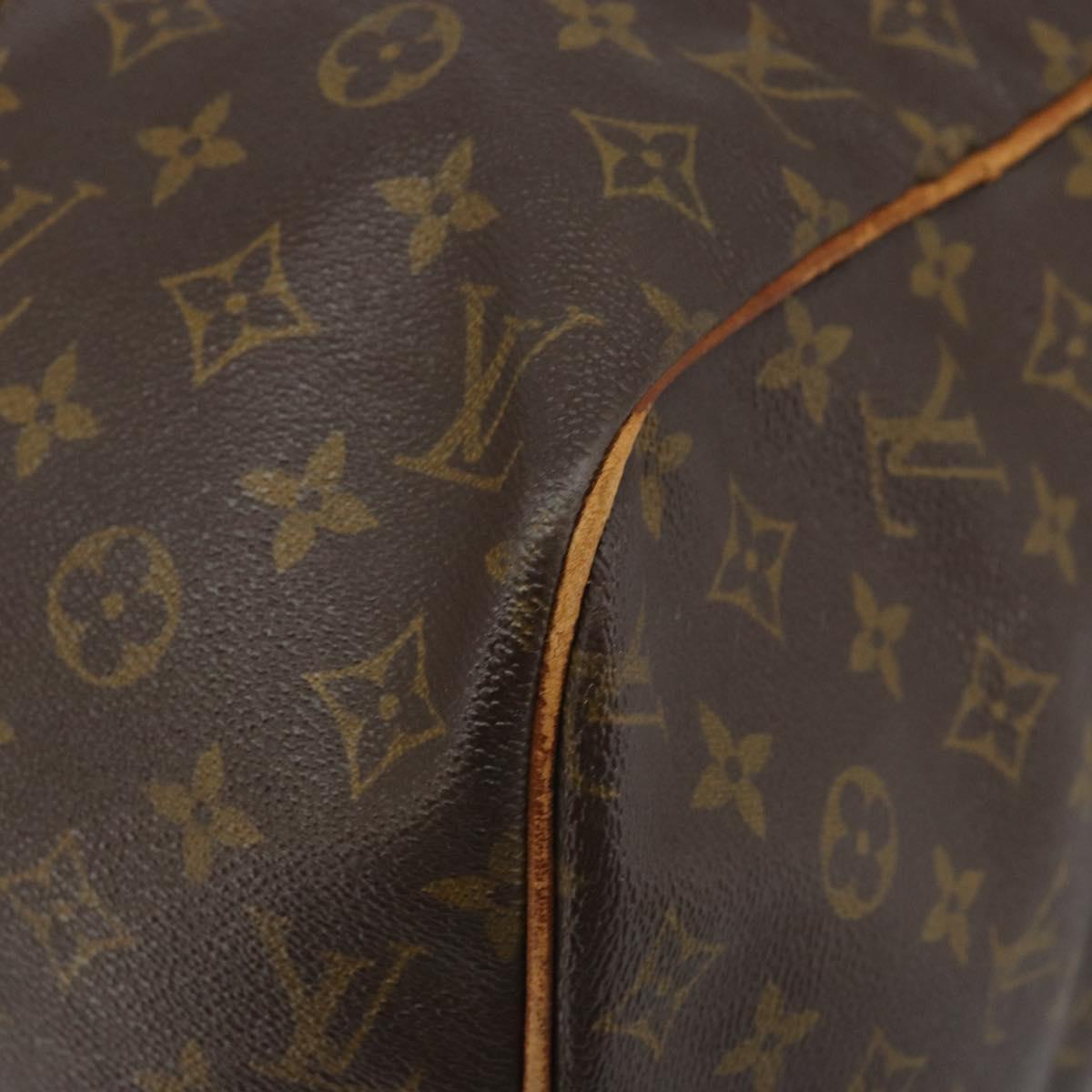 LOUIS VUITTON Monogram Sac Souple 45 Boston Bag M41624 LV Auth ARZ518