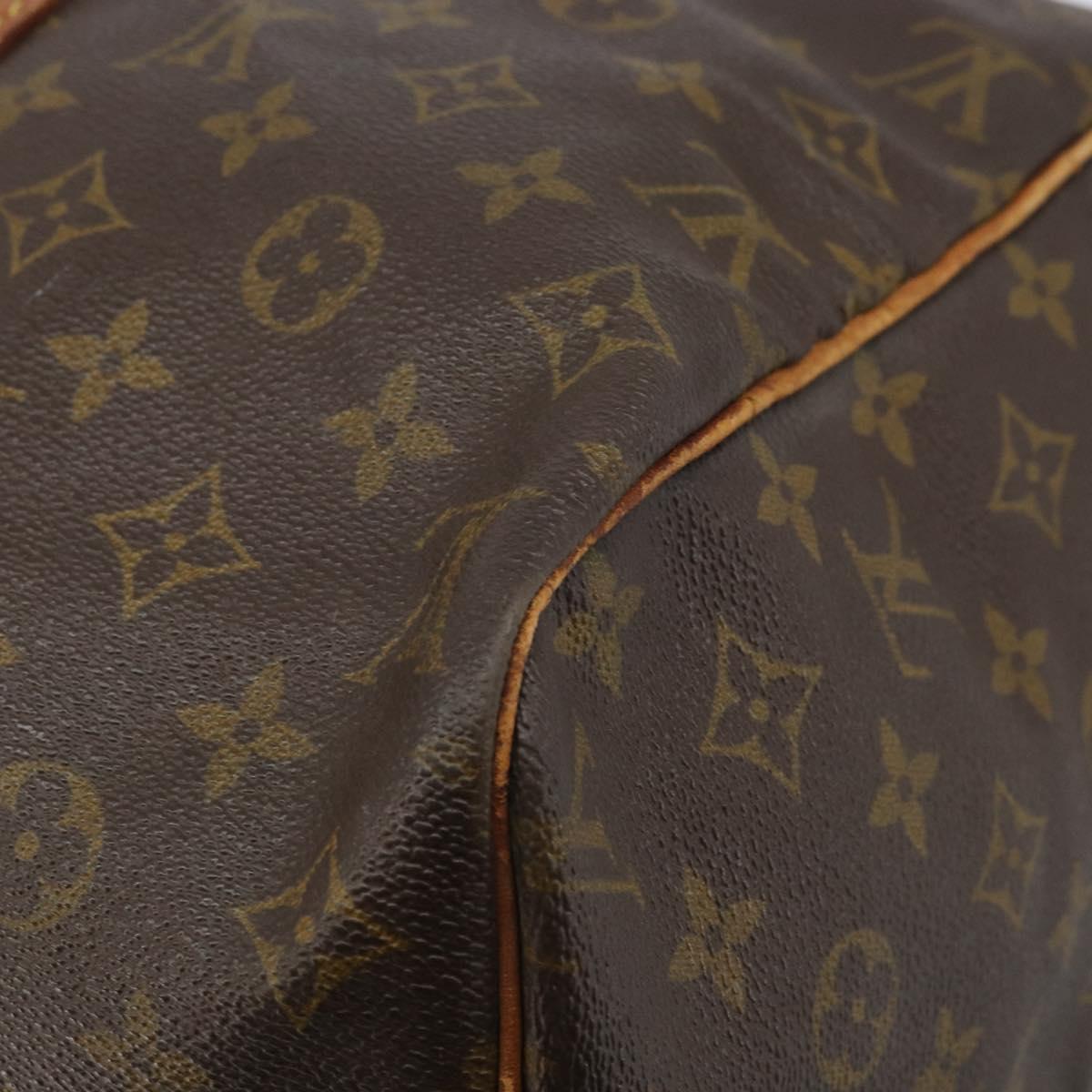 LOUIS VUITTON Monogram Sac Souple 45 Boston Bag M41624 LV Auth ARZ518