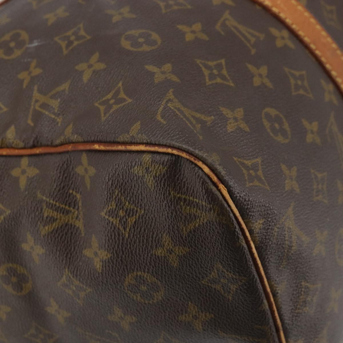 LOUIS VUITTON Monogram Sac Souple 45 Boston Bag M41624 LV Auth ARZ518