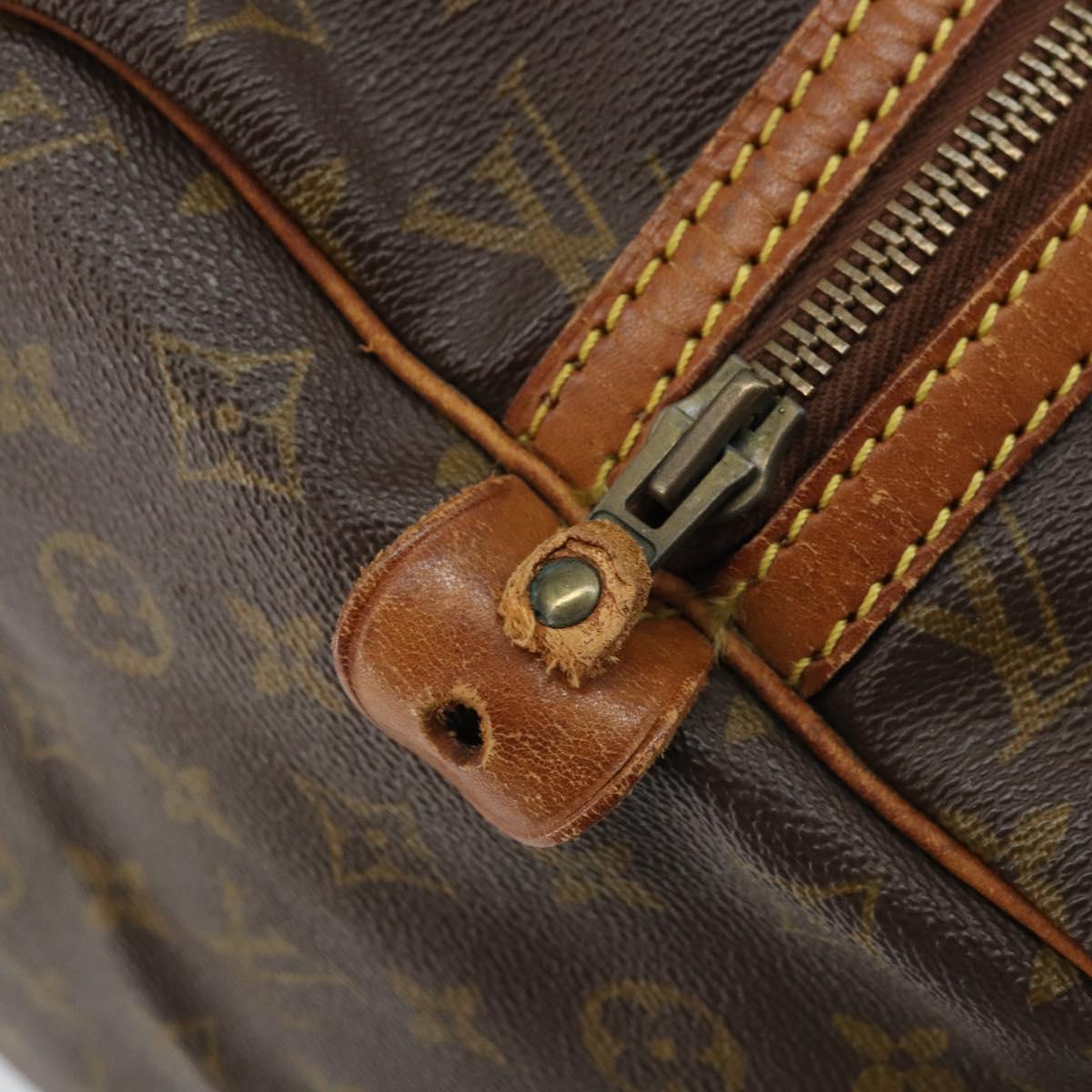 LOUIS VUITTON Monogram Sac Souple 45 Boston Bag M41624 LV Auth ARZ518