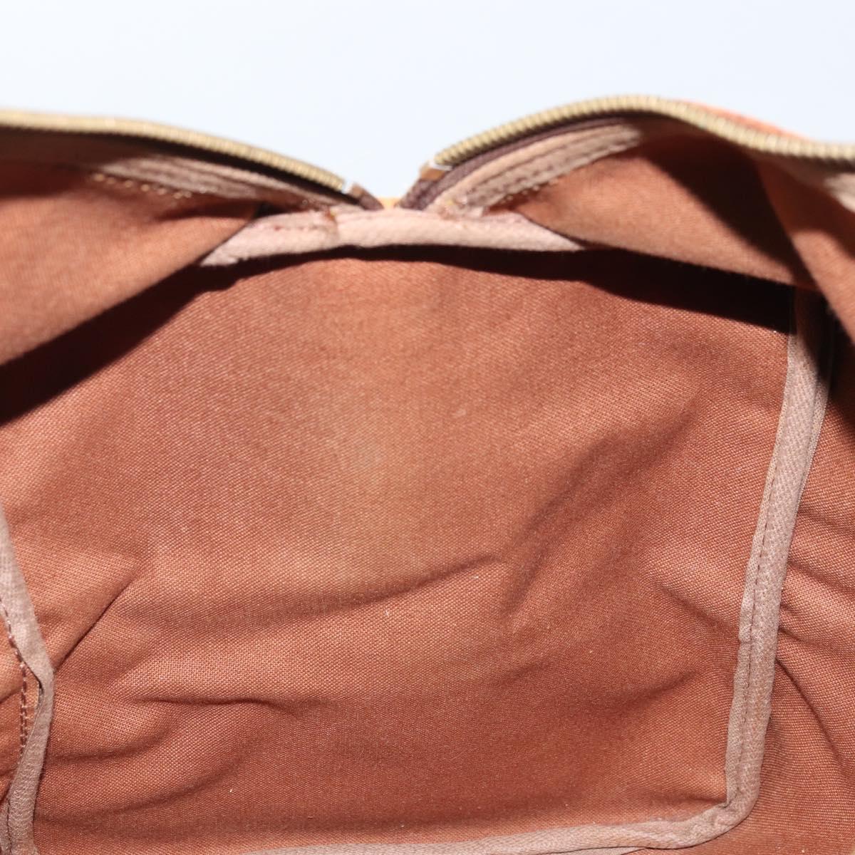 LOUIS VUITTON Monogram Sac Souple 45 Boston Bag M41624 LV Auth ARZ518