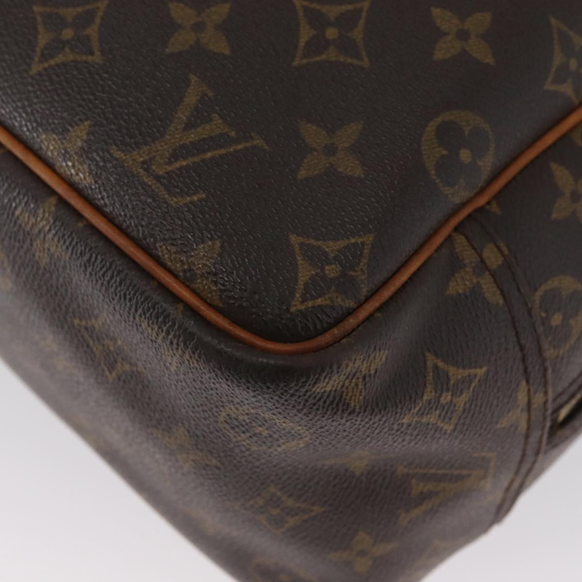 LOUIS VUITTON Monogram Deauville Hand Bag M47270 LV Auth ARZ535