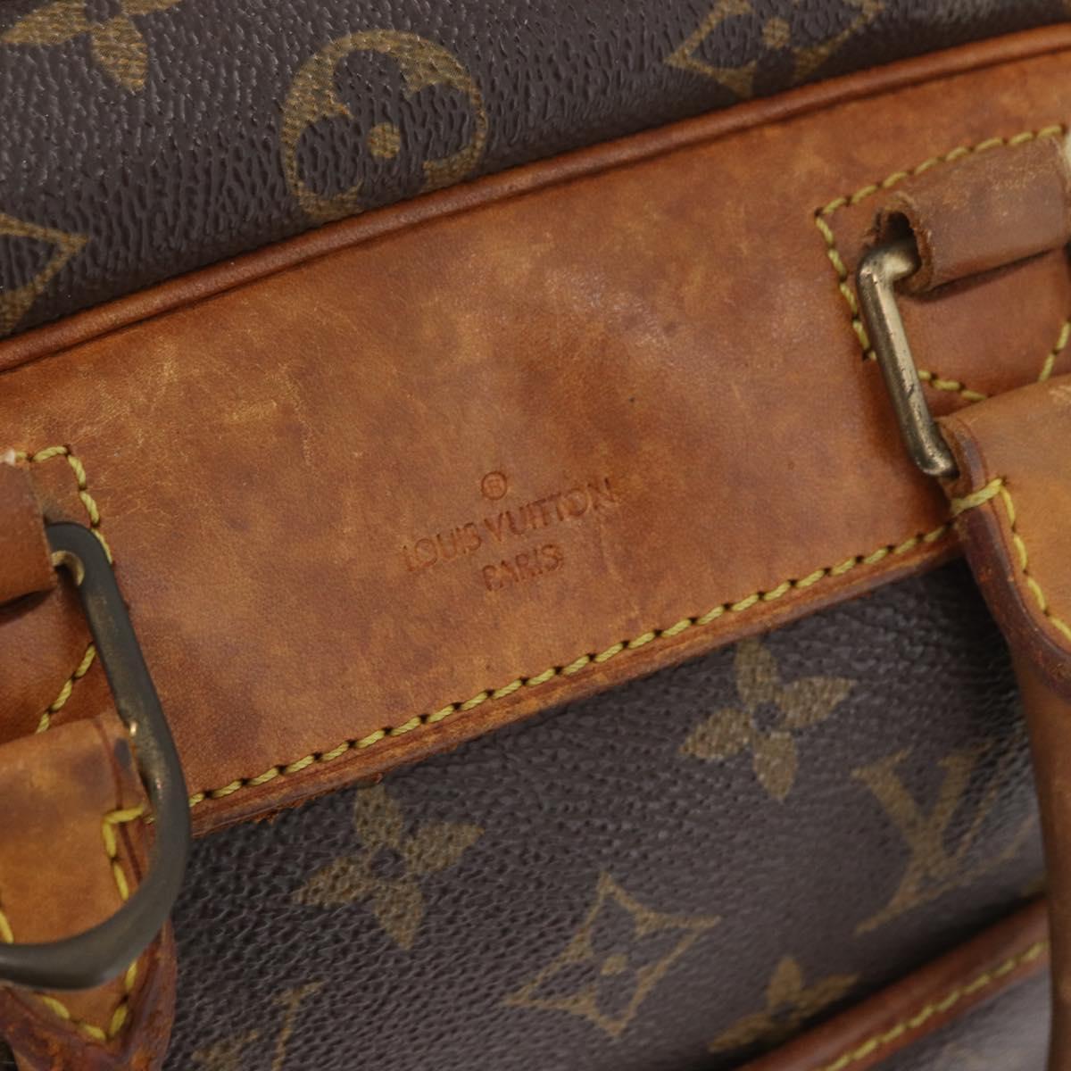 LOUIS VUITTON Monogram Deauville Hand Bag M47270 LV Auth ARZ535