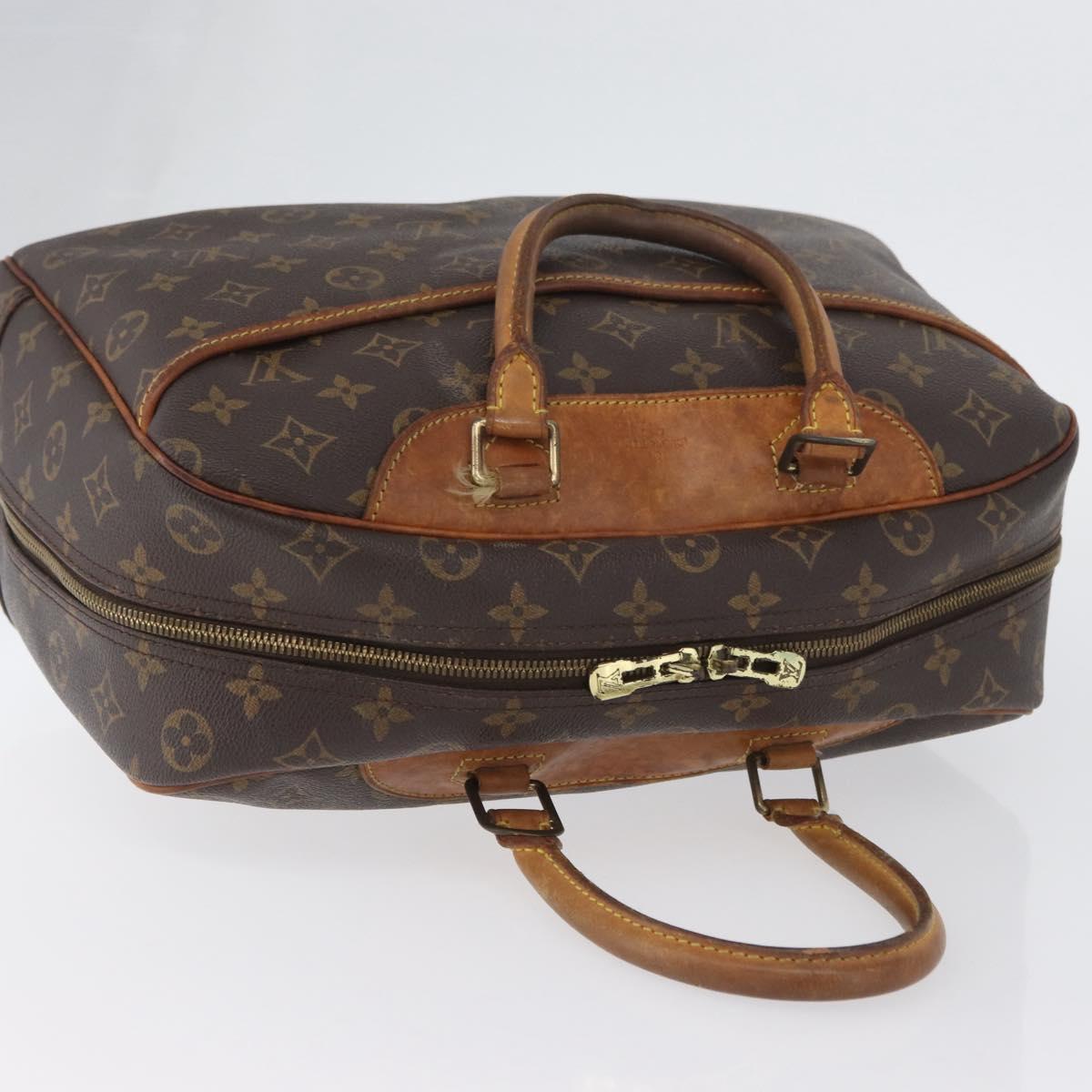 LOUIS VUITTON Monogram Deauville Hand Bag M47270 LV Auth ARZ535