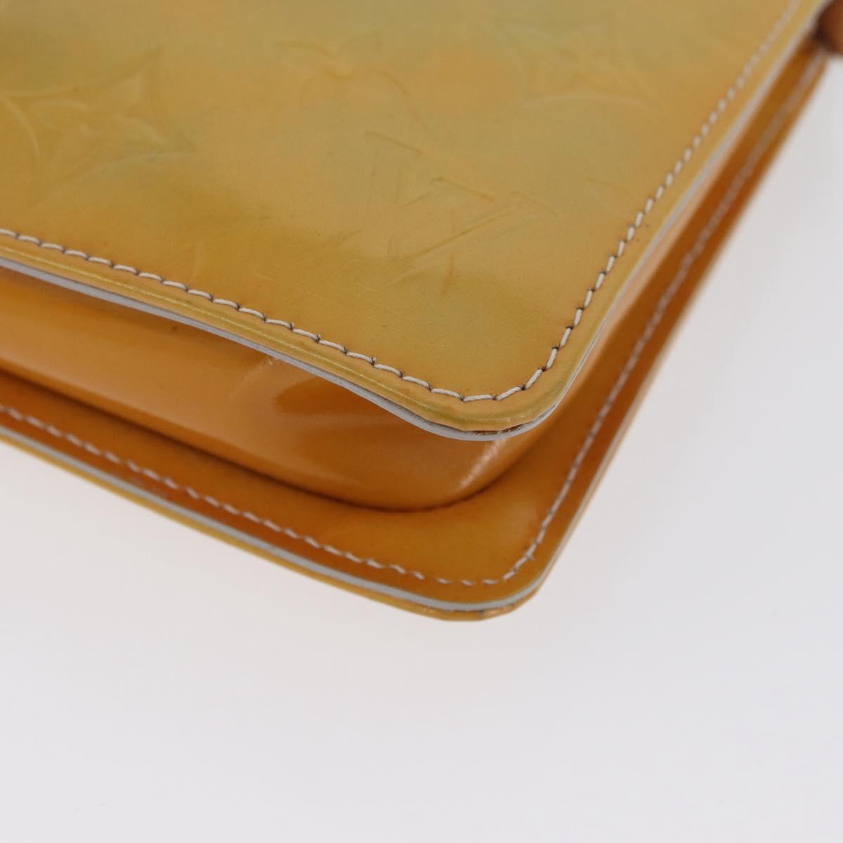 LOUIS VUITTON Monogram Vernis Lexington Pouch Gris M91056 LV Auth ARZ536