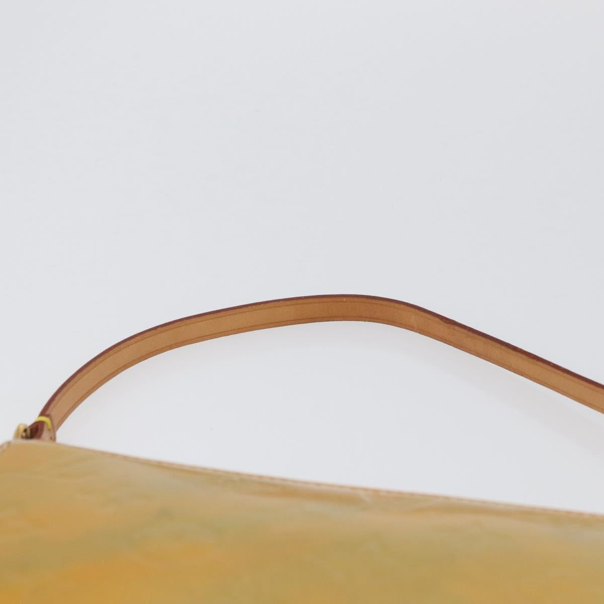 LOUIS VUITTON Monogram Vernis Lexington Pouch Gris M91056 LV Auth ARZ536