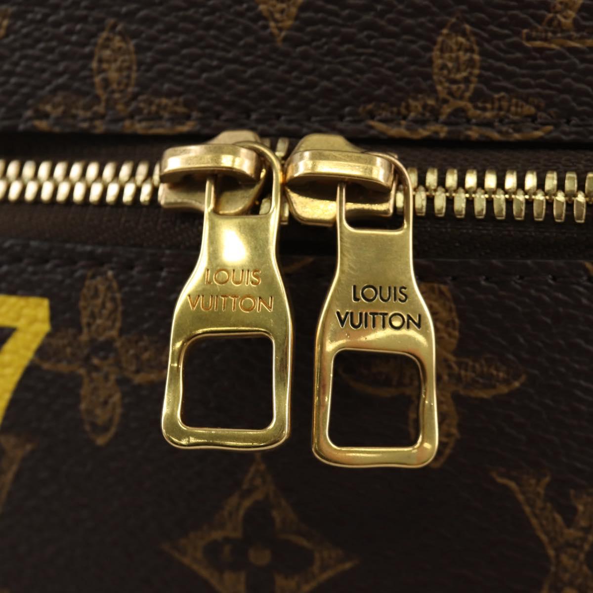 LOUIS VUITTON Monogram Vertical Box Trunk Shoulder Bag M59664 LV Auth ARZ543SAM