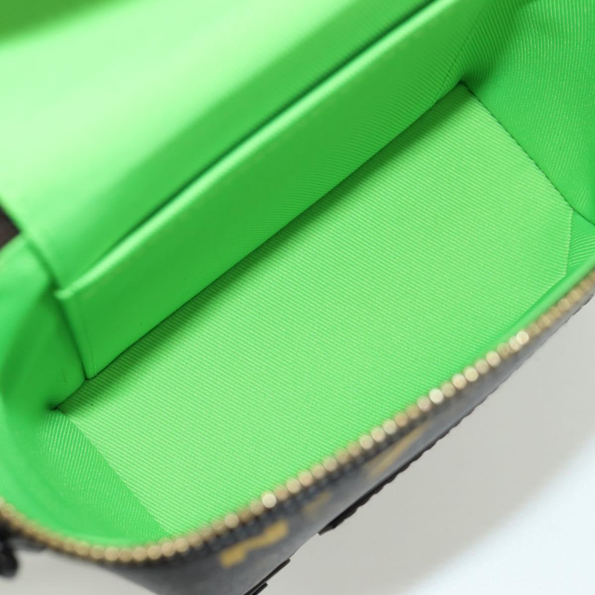 LOUIS VUITTON Monogram Vertical Box Trunk Shoulder Bag M59664 LV Auth ARZ543SAM