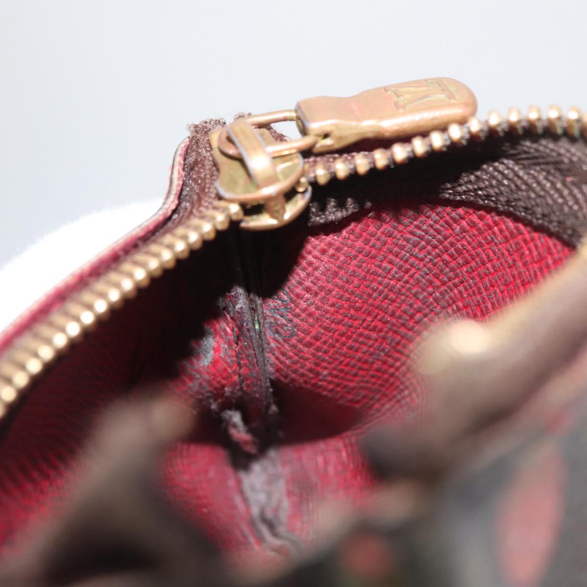 LOUIS VUITTON Monogram Cherry Pochette Cles Coin Purse M95042 LV Auth ARZ554