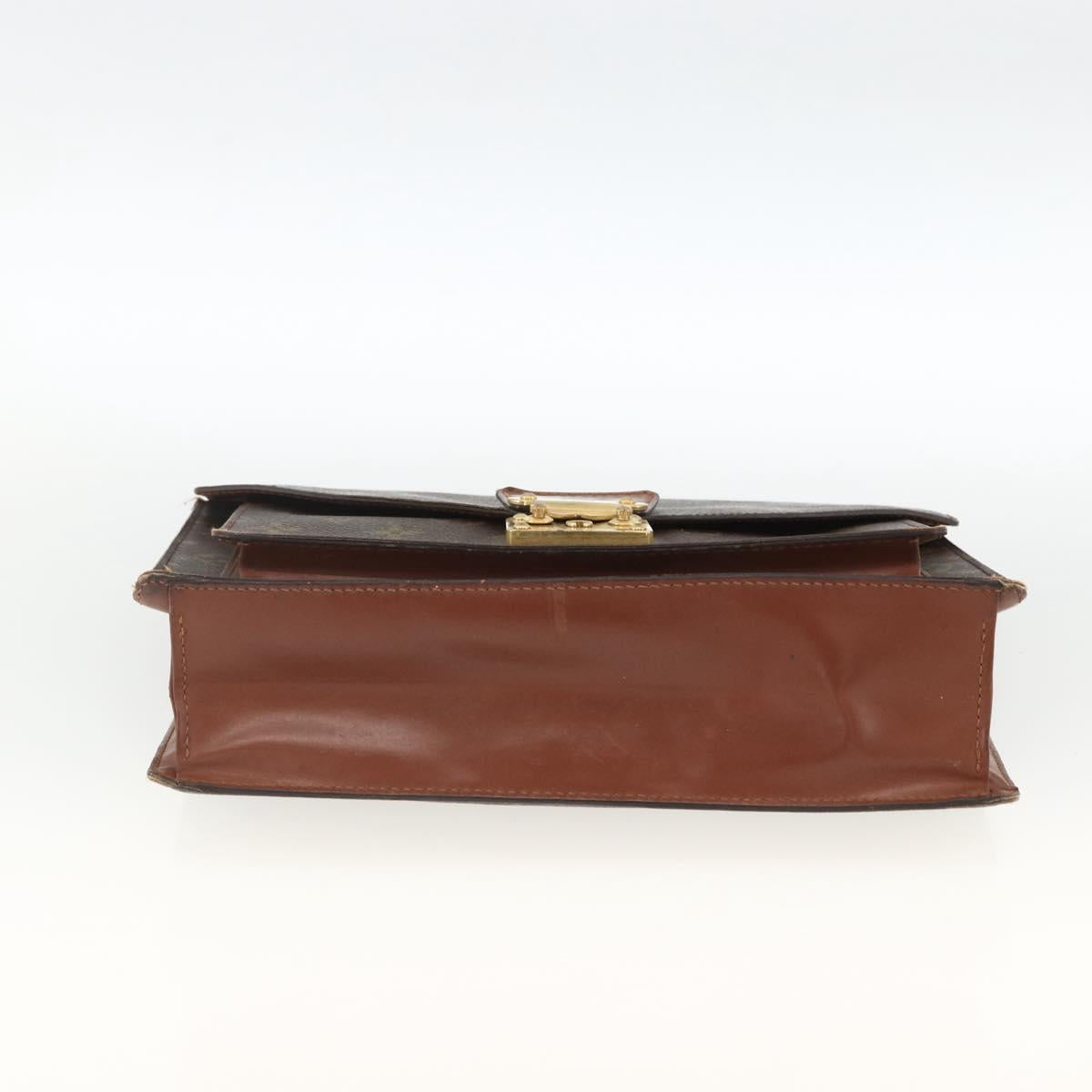 LOUIS VUITTON Monogram Monceau 28 Hand Bag 2way M51185 LV Auth ARZ613